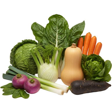 Panier de légumes personnalisé